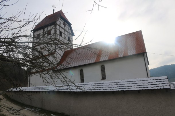 Alte Friedhofkirche Nusplingen 5.2.2018